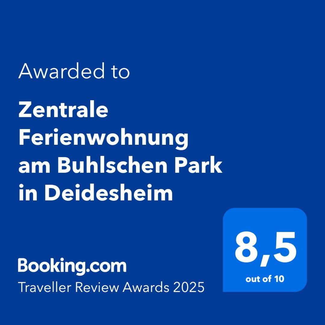 Zentrale Ferienwohnung Am Buhlschen Park In Deidesheim Bagian luar foto